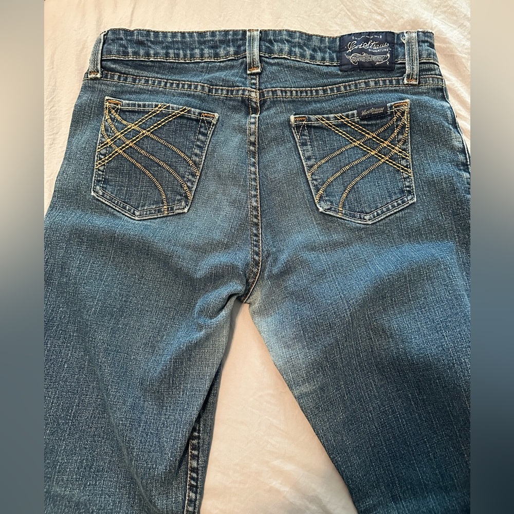 Levi Strauss Signature Stretch Low Rise Flare Jeans, Juniors Size 9